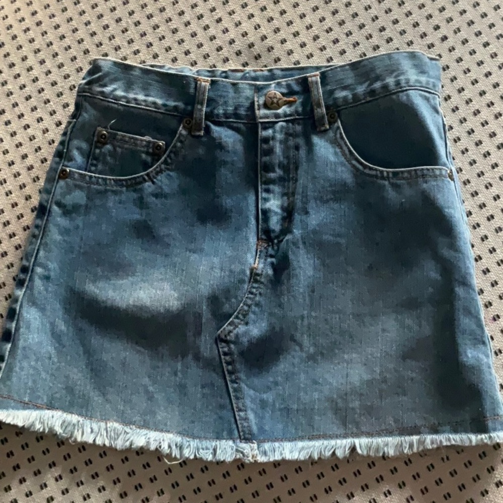Denim Blue Skirt